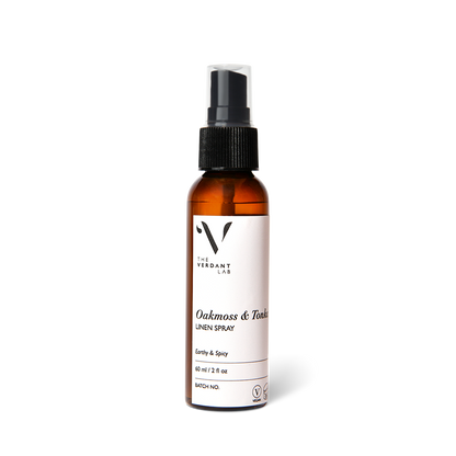Oakmoss & Tonka | Linen Spray-Linen Spray-The Verdant Lab-60 ml-The Verdant Lab