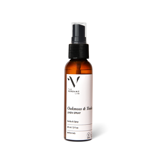 Oakmoss & Tonka | Linen Spray-Linen Spray-The Verdant Lab-60 ml-The Verdant Lab